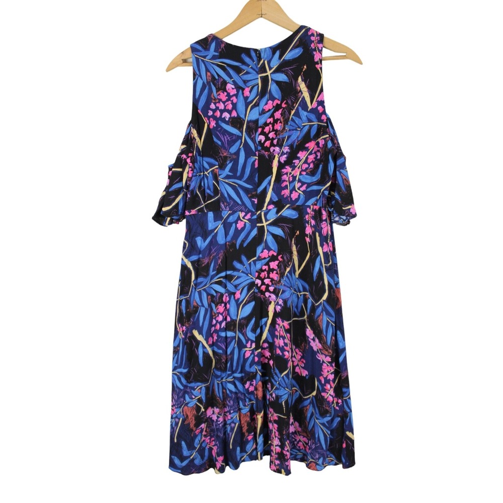 Anthropologie Maeve Elia Dress‎ size 10 Y2K Colorful Floral Fairy Whimsical - Picture 10 of 15